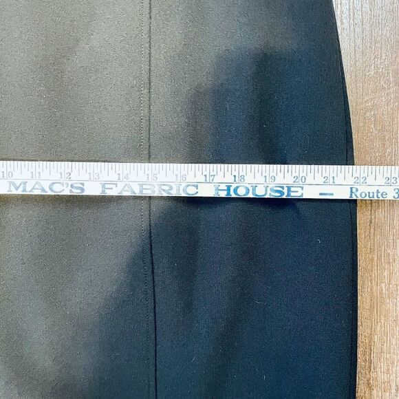 Anne Klein Executive Collection Dress Womens Size M Black Sheath Knee Length - Picture 12 of 14